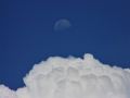 La luna entre algodones