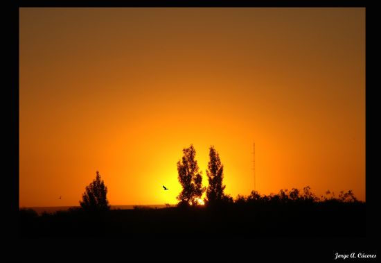 "` Atardecer Ayer`" de Jorge A. Cceres