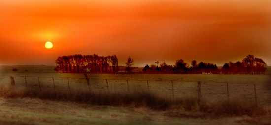 "Atardecer" de Jorge A. Cceres