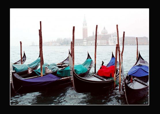 "Postal veneziana" de Carlo Legnazzi