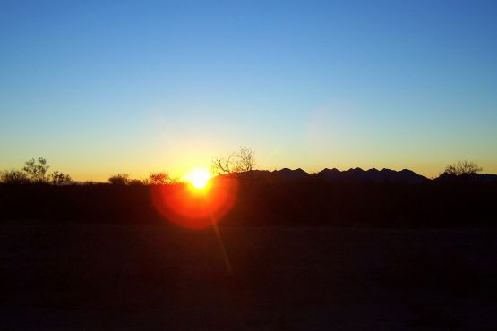 "Amanece en la ruta" de Claudia Niro