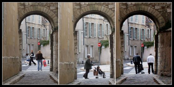 "Mirando pasar" de Jorge Sand