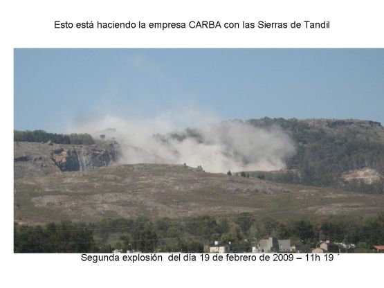 "Esto est sucediendo casi a diario en Tandil" de Carmen Nievas