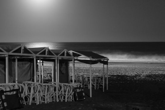 "Noche en la playa I" de Ricardo Palmadessa