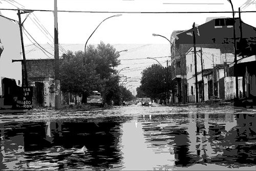 "esquina con agua" de Ariel Dario Albamonte