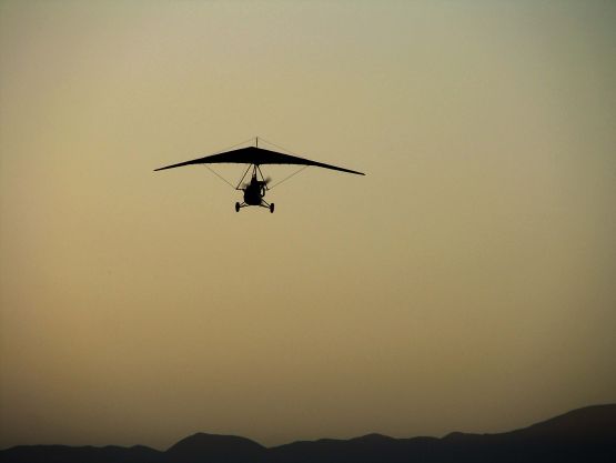 "vuelo al anochecer" de Claudia Vicchio