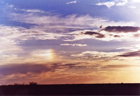 "Cielo pampeano" de Martha A. Moreschi