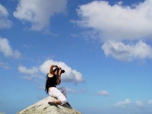 "En  las nubes." de Esmeralda Cita