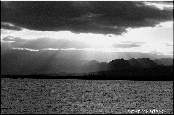 "Tarde Gris en El Lago" de Csar Manrique