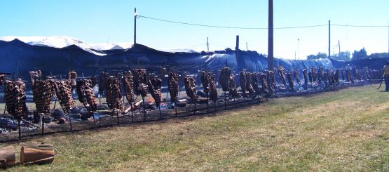 "Asado para 2500 personas" de Silvina Romero