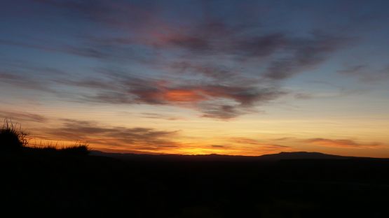 "atardecer en Las Plumas" de Noemi Gomez