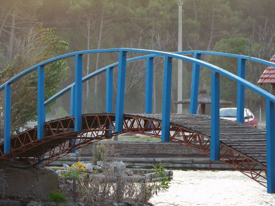 "puente del lago" de Silvina Romero