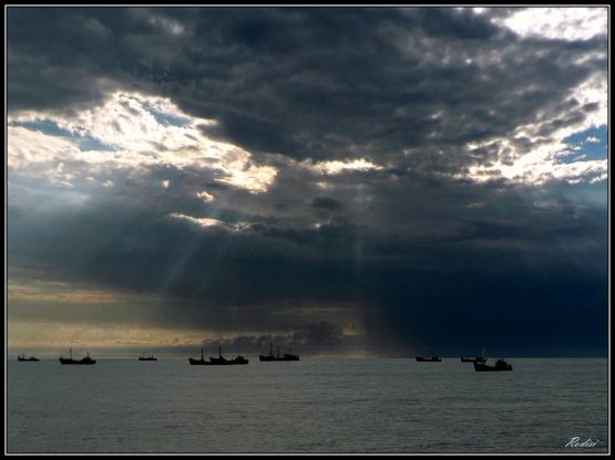 "Yendo de pesca" de Roberto Di Siervi