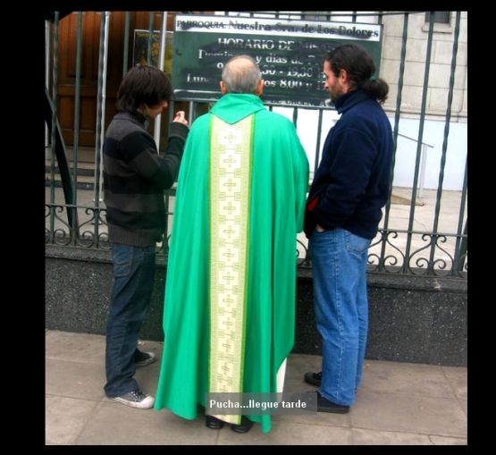 "Pucha...llegue tarde!" de Susana Munay