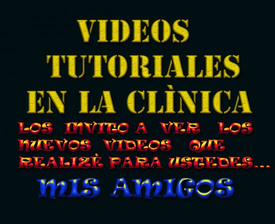 "VIDEOS EN LA CLNICA" de Marcelo Alcides Sanchez