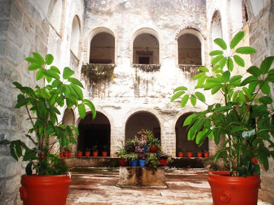 "Un acercamiento al patio central" de Alma Delia Franco Cacho