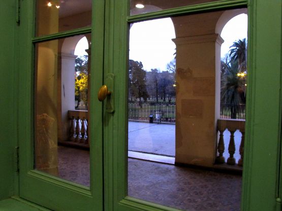 "El Parque desde la ventana..." de Susana Munay