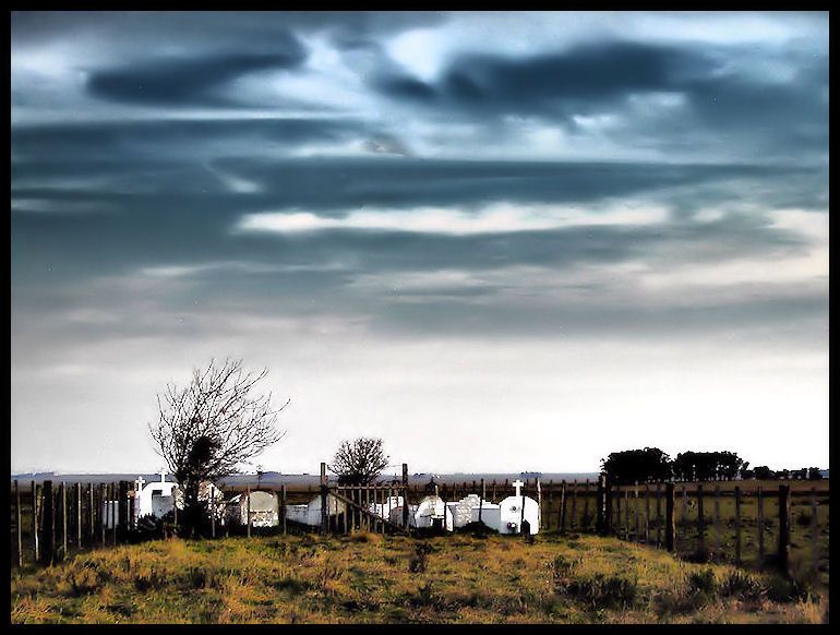 "cementerio de campo" de Arturo Rey