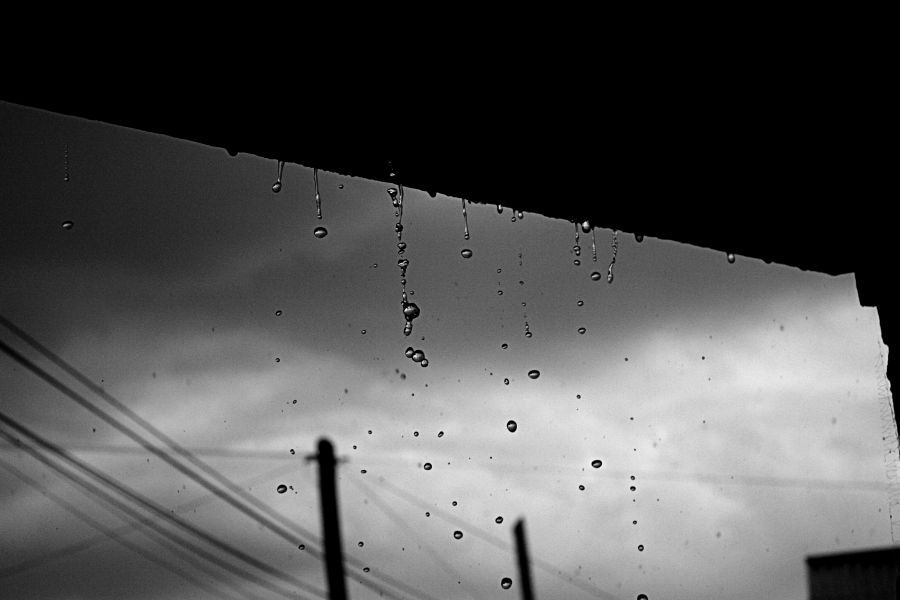 "Lluvia urbana" de Carmen Nievas