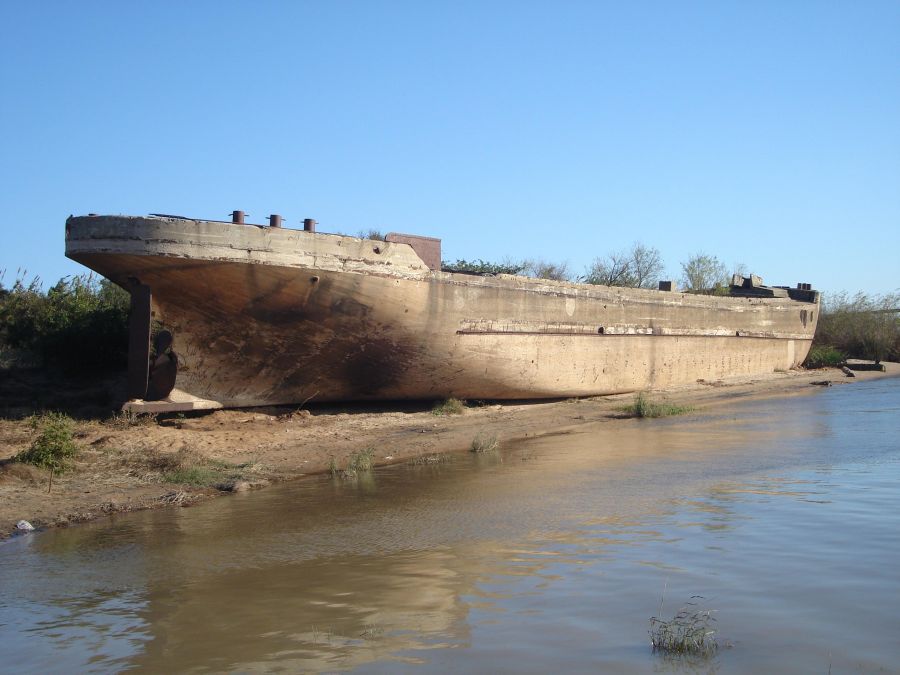 "Barco de cemento" de Sandra M Garcia