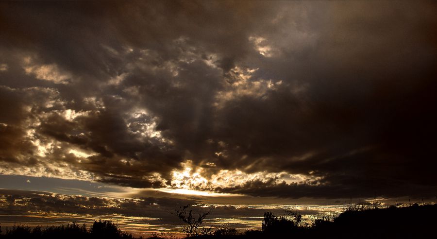 "`Tarde,viento y tierra`" de Jorge A. Cceres