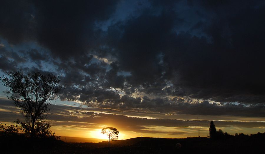 "`.... la tarde `" de Jorge A. Cceres