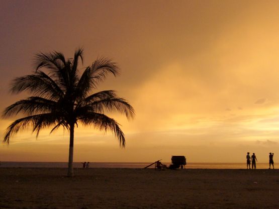 "Atardecer caribeo" de Jose Moreno Castillo