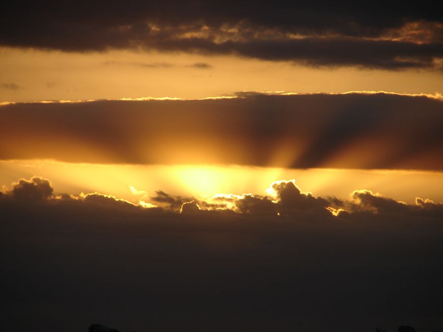 "Atardecer en Mar del Plata" de Gabriel D`Agostino