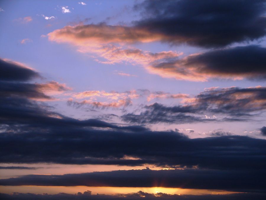 "Atardecer en Mar del Plata 2" de Gabriel D`Agostino