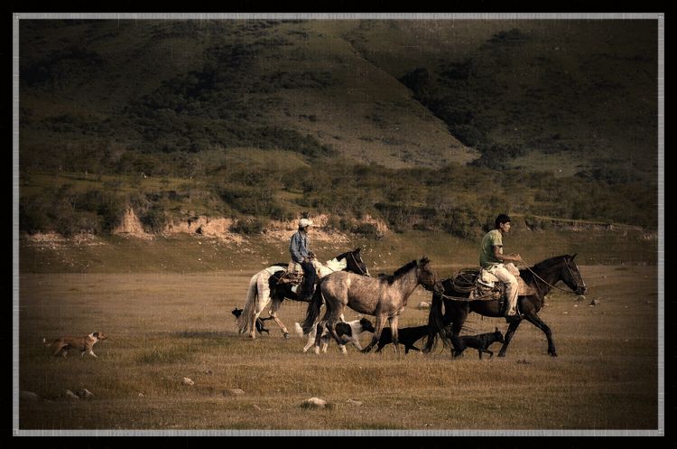 "Gauchos de hoy" de Ivn Aybar