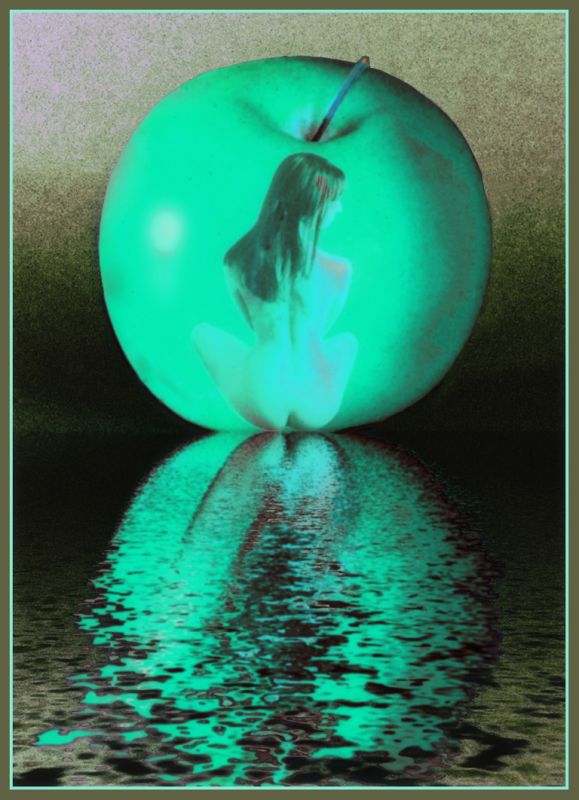 "Segun el cristal con que se mire (verde)" de Maria Cristina Silva