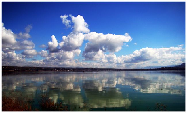 "Lago Atardecer" de Emiliano Jimenez