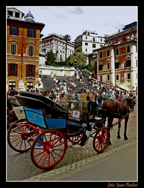 "MATEO-Piazza Spagna-Roma" de Juan Antonio Paolini