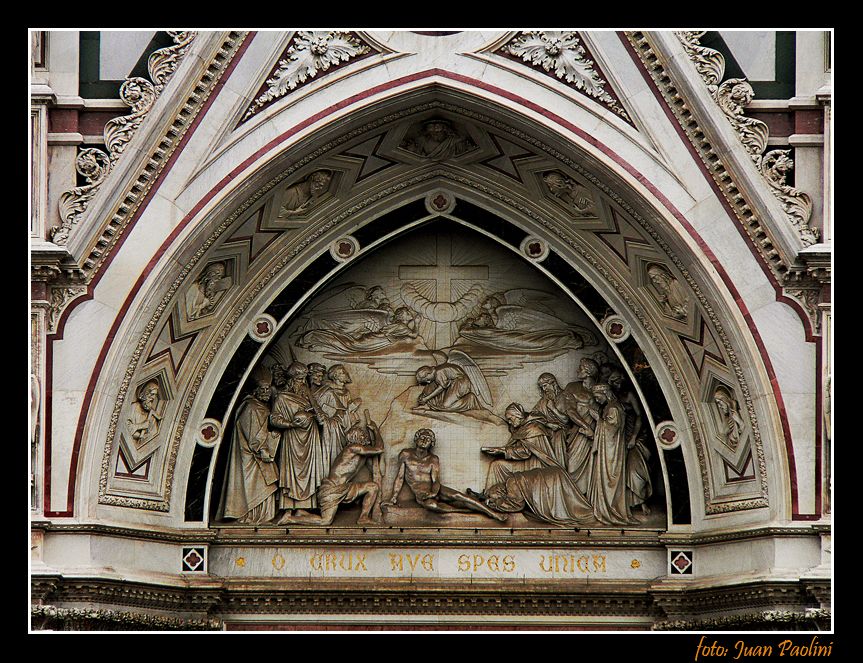 "PORTAL DEL DUOMO-Detalle-Florencia" de Juan Antonio Paolini