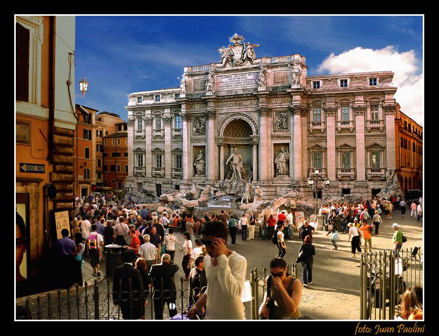 "FONTANA DE TREVI-Roma" de Juan Antonio Paolini