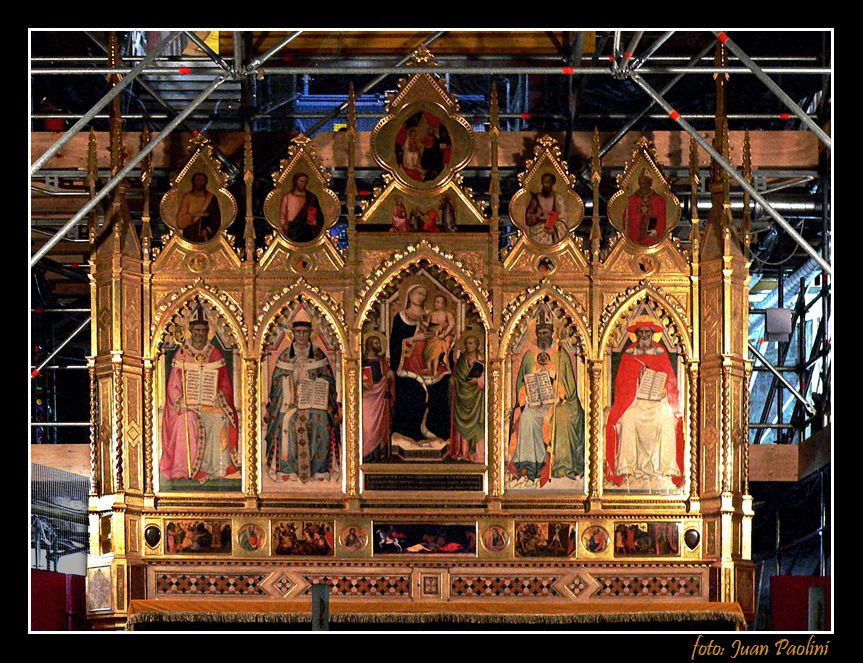 "ALTAR de la SANTA CROCE-Florencia" de Juan Antonio Paolini