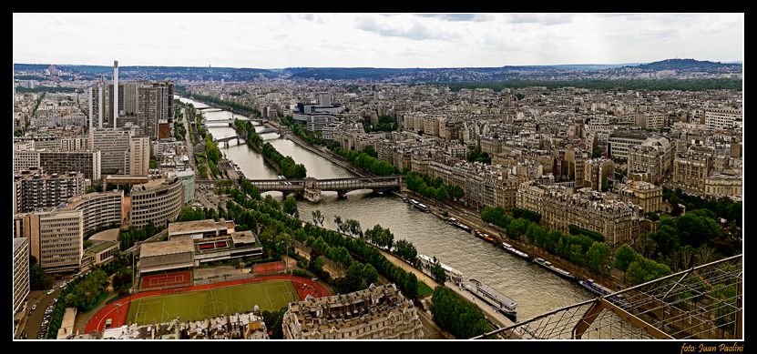 "VISTA DE PARIS" de Juan Antonio Paolini