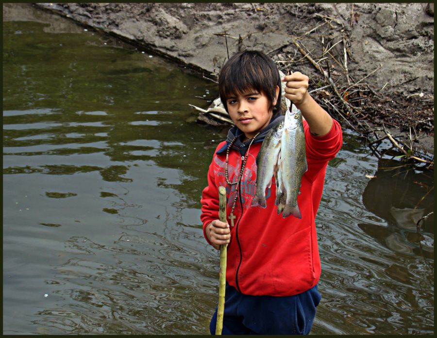 "Buena pesca" de Ruben Perea