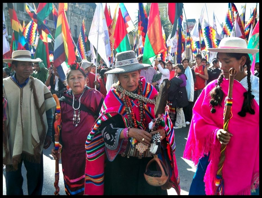 "Marcha de Pueblos Originarios III" de Ral Riba