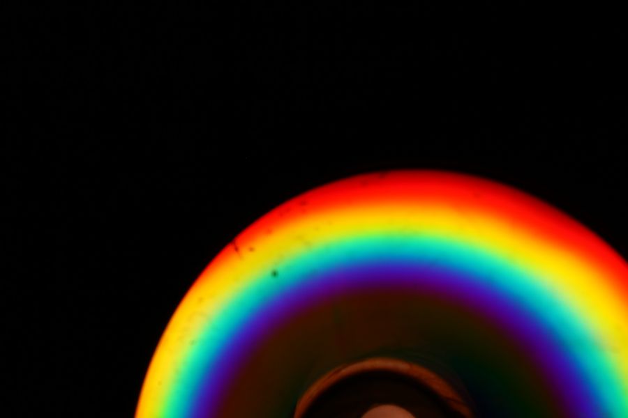 "Creando un arco iris" de Daniel Gustavo Bravo