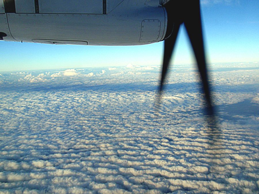 "Sobre las nubes" de Cristina Wnetrzak