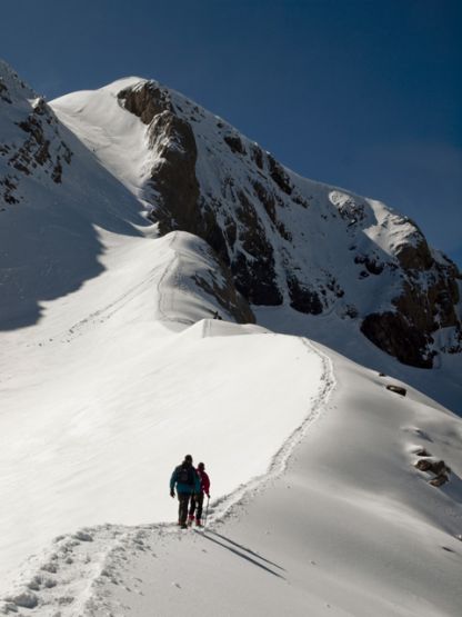 "Subiendo Monte Perdido" de Angel Ros Die