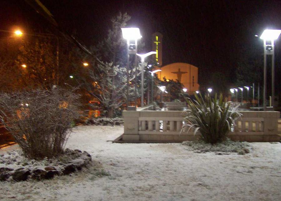 "noche de nieve" de Dante Escudero