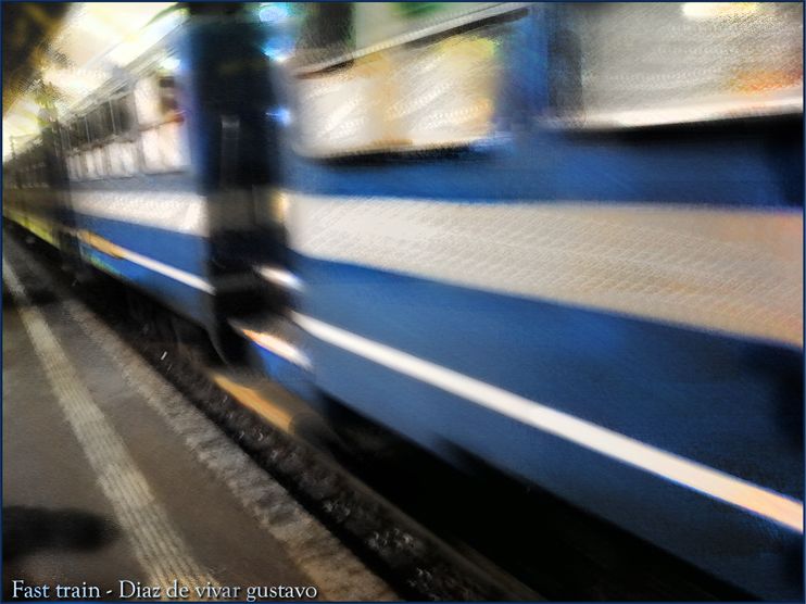 "fast train" de Gustavo Diaz de Vivar