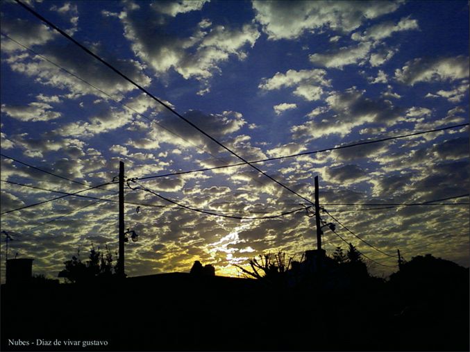 "Nubes" de Gustavo Diaz de Vivar