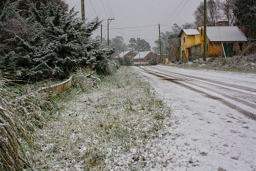 "Nieve en sierras III" de Stella Maris Kippke