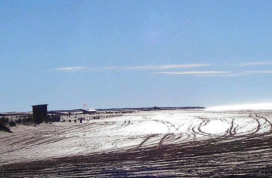 "Lineas de Nazca sobre la arena" de Rosie Kolacek