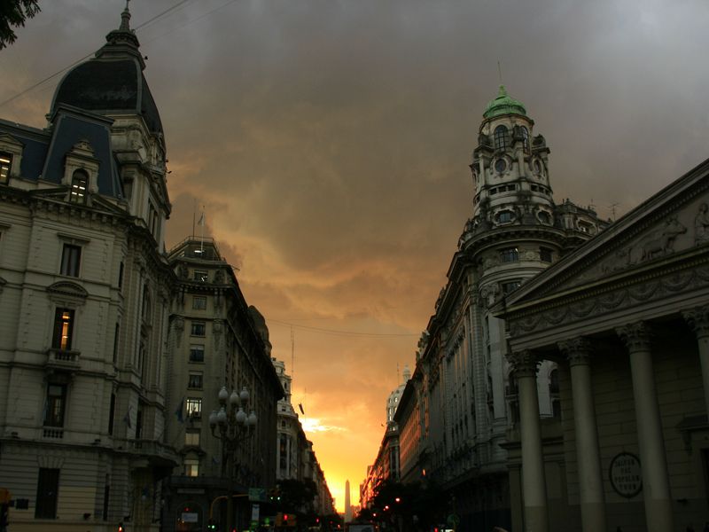 "Atardecer porteo" de Eli - Elisabet Ferrari