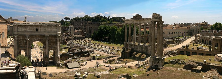 "FORO ROMANO II" de Juan Antonio Paolini