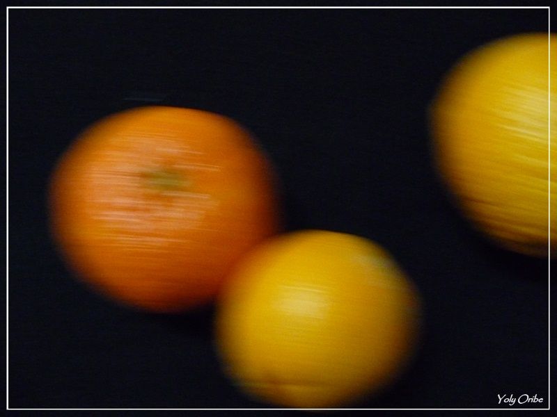 "Rfagas en naranja...." de Yolanda Isabel Oribe